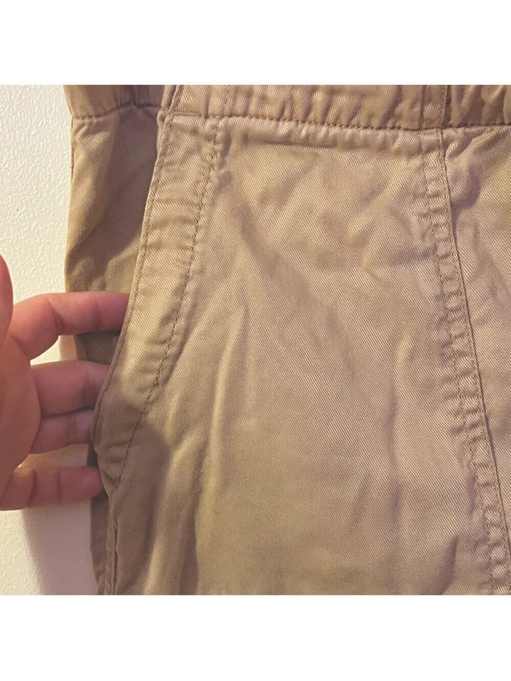 GAP Lyocell Pull On Shorts Bundle Black Khaki Elastic Waist Drawstring S - Picture 5 of 13